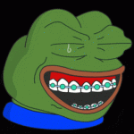 Frog Laughing Meme Sound Effect GIF